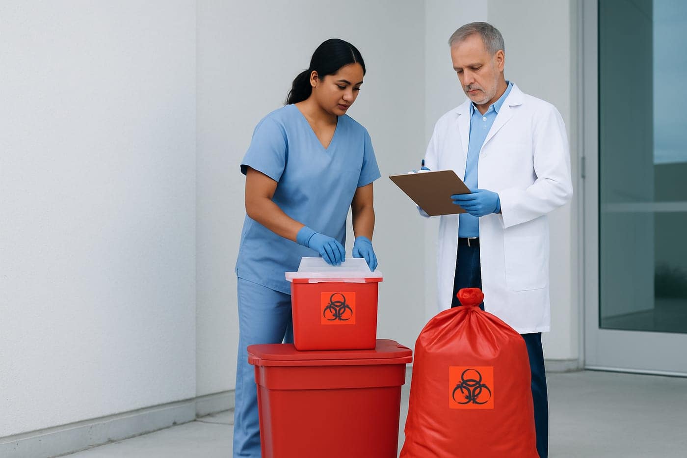 Florida Panhandle regulated medical waste service area