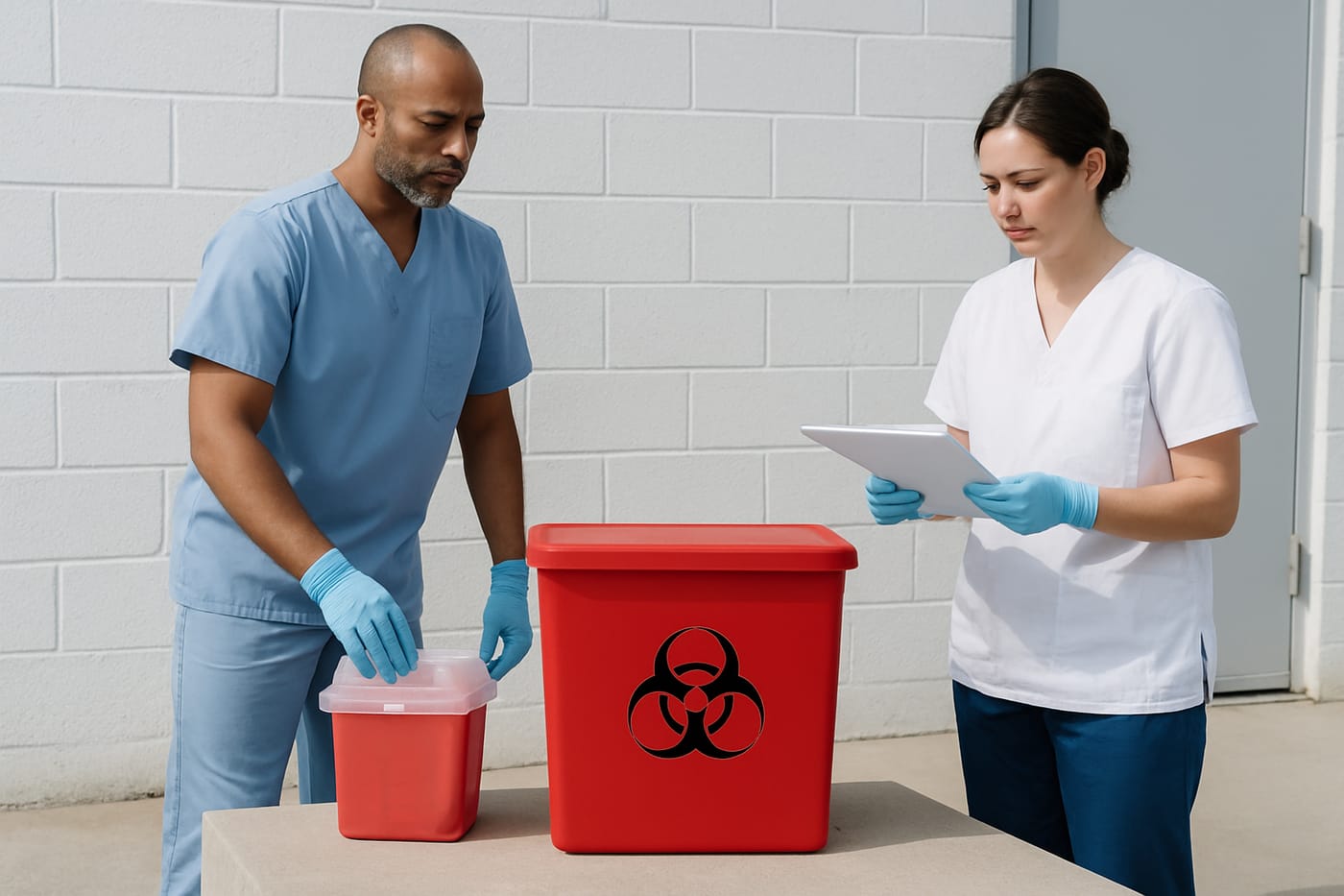 Regulated medical waste service across Bay County, Florida