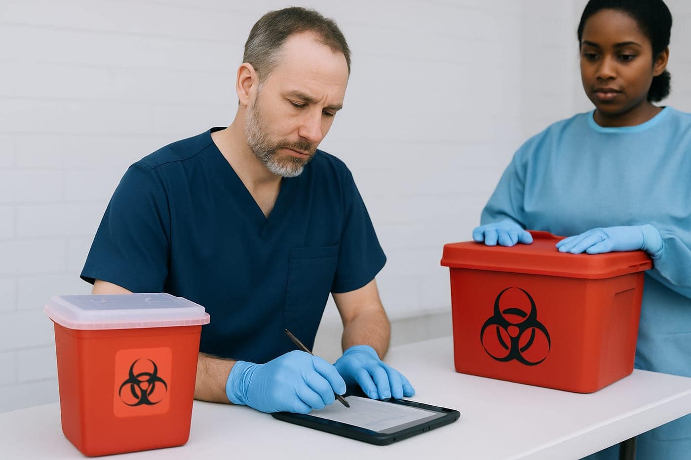 Regulated medical waste service in Long Beach, MS