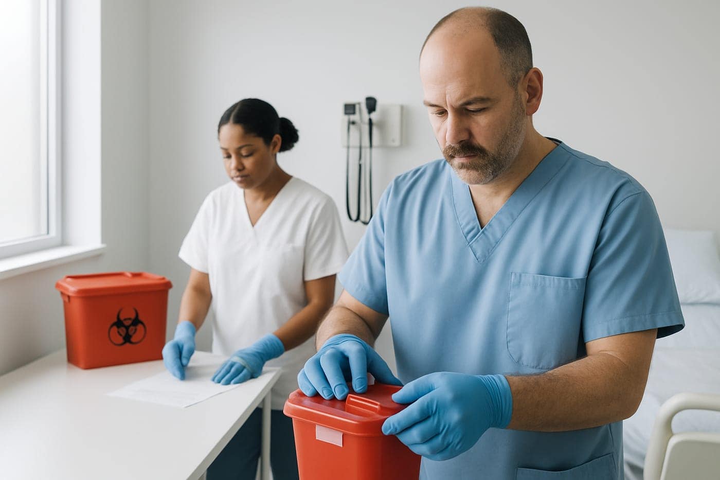 Compliant waste handling for OB/GYN practices and birthing centers