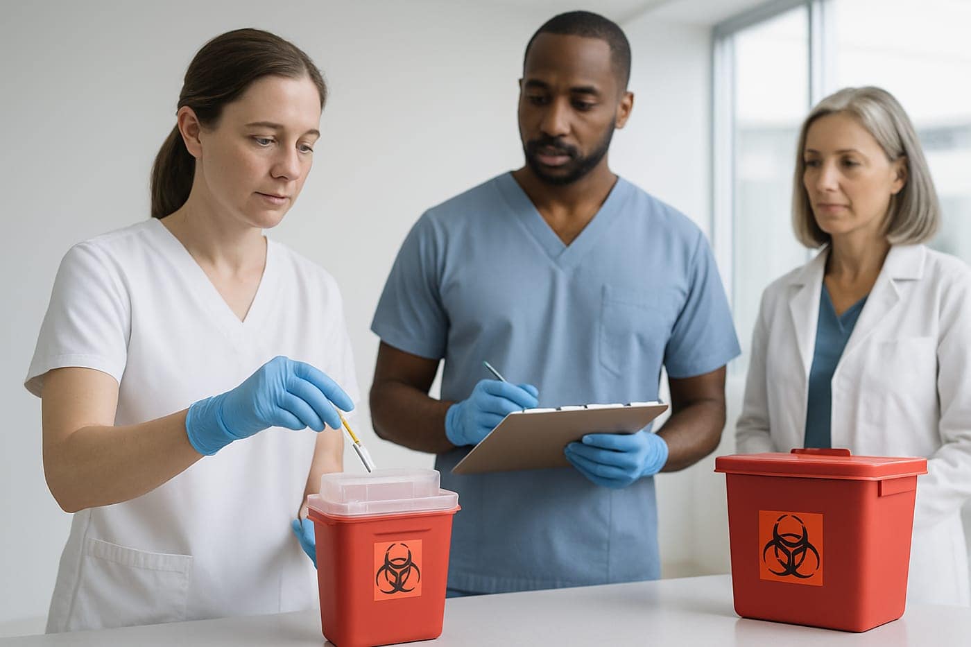 Compliant waste handling for weight-loss and GLP-1 clinics